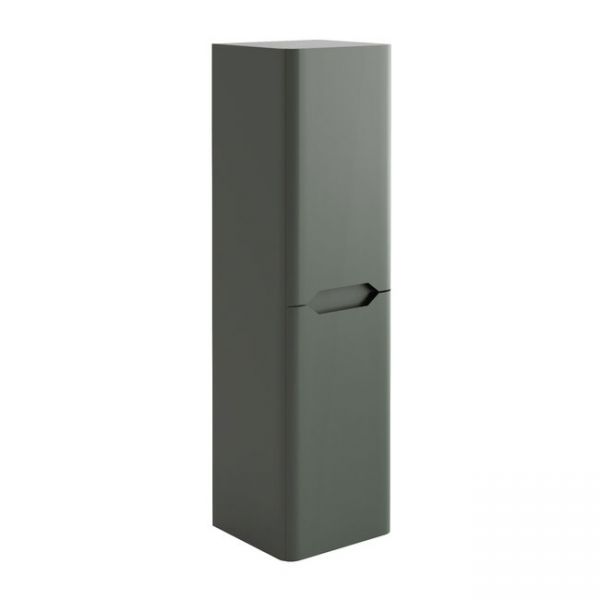 Apex Ella Matt Anthracite Tall Bathroom Storage Unit