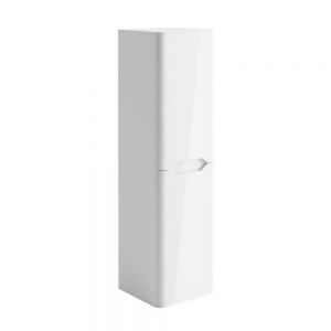 Apex Ella White Tall Bathroom Storage Unit