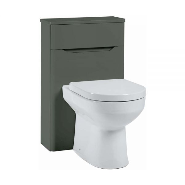 Apex Ella Matt Anthracite Toilet Unit