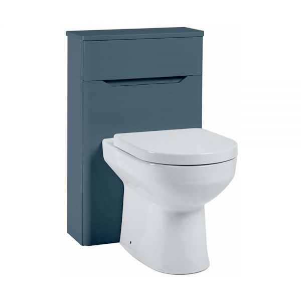 Apex Ella Matt Blue Toilet Unit