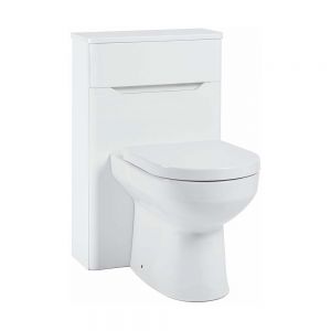 Apex Ella White Toilet Unit