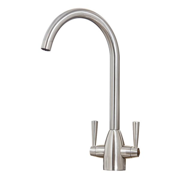 Apex Marlo Brushed Nickel Mono Kitchen Mixer Tap