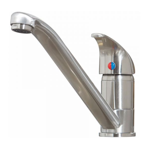 Apex Aruba Brushed Nickel Mono Kitchen Mixer Tap