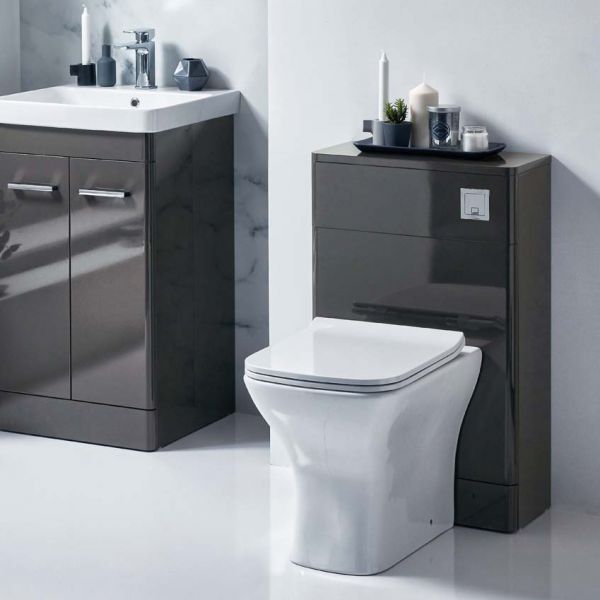 Apex Rossini Grey Toilet Unit #2