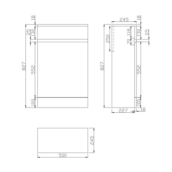 Apex Waterguard White Toilet Unit #2