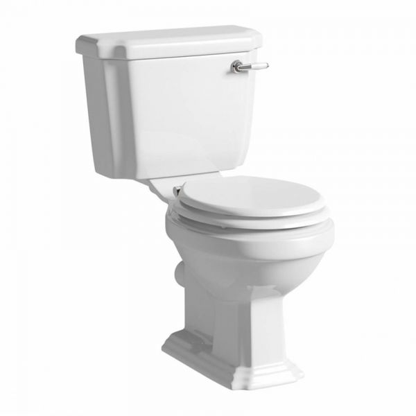 Kartell Astley Close Coupled WC with Cistern and Toilet Seat
