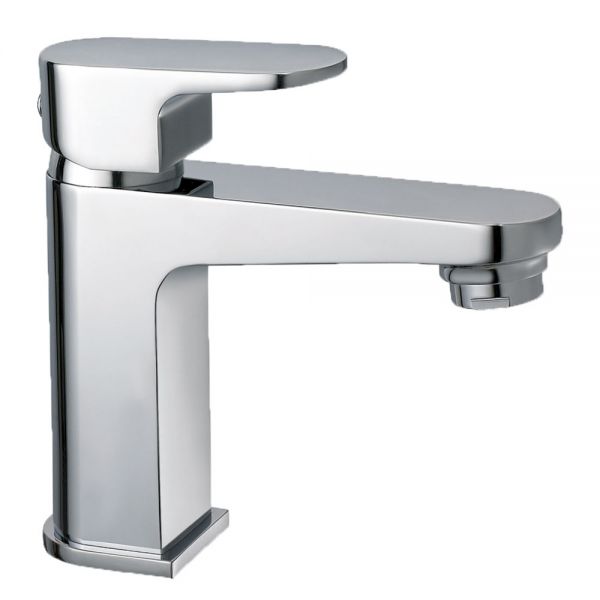 JTP Base Chrome Basin Mixer Tap with Click Clack Waste
