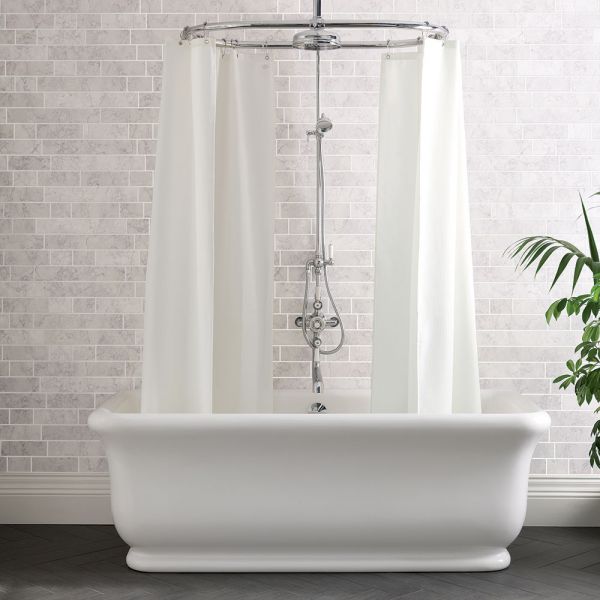 BC Designs Senator Double Ended Freestanding Bath 1800 x 850 BAB045 #4