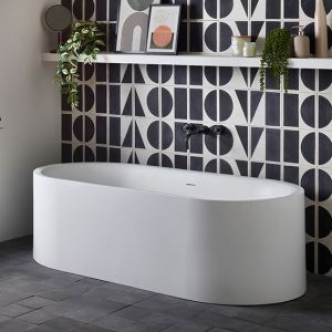 BC Designs Portman Double Ended Freestanding Bath 1640 x 750mm