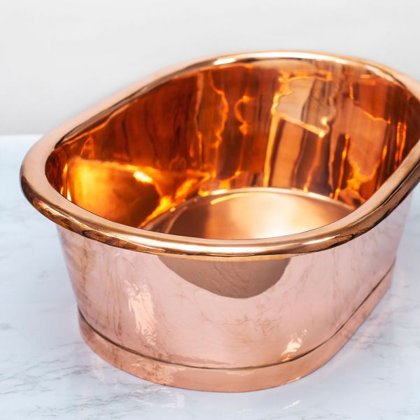 BC Designs Copper Countertop Basin 530 x 345mm BAC050 #4