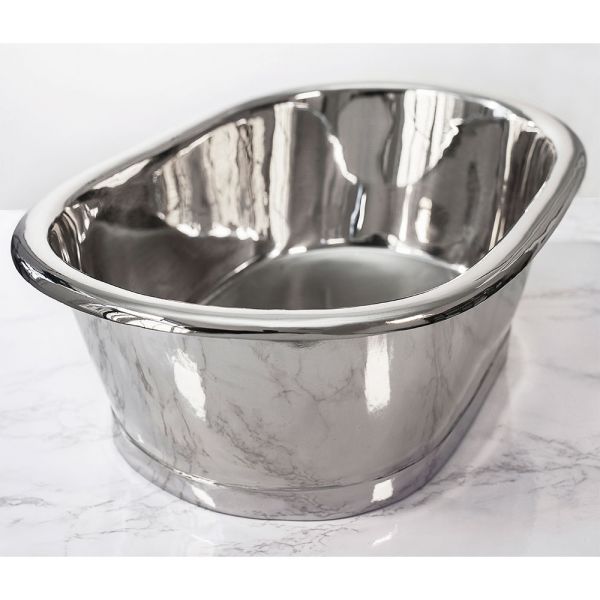 BC Designs Nickel Countertop Basin 530 x 345mm BAC060 #3