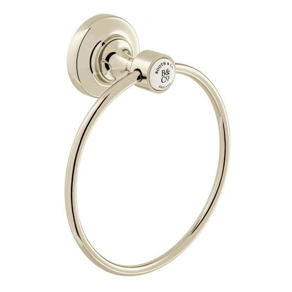 Vado Booth &amp; Co Axbridge Nickel Towel Ring