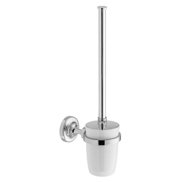 Vado Booth &amp; Co Axbridge Chrome Toilet Brush Set