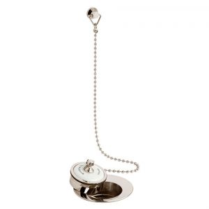 Vado Booth & Co Axbridge Nickel Plug and Chain Basin Waste