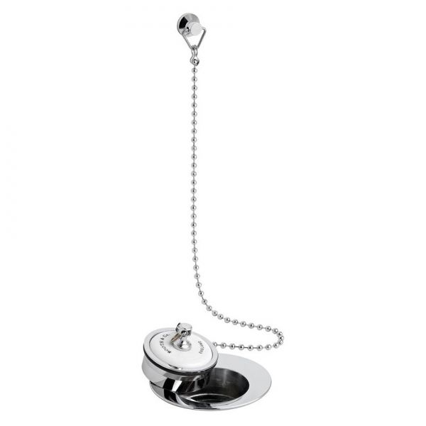 Vado Booth &amp; Co Axbridge Chrome Plug and Chain Basin Waste