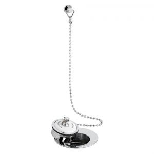 Vado Booth & Co Axbridge Chrome Plug and Chain Basin Waste