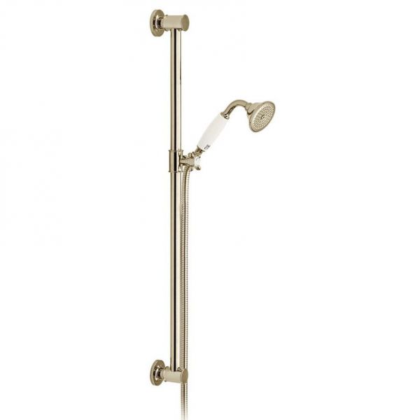 Vado Booth &amp; Co Axbridge Nickel Slider Rail Shower Kit