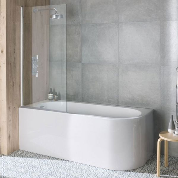 BC Designs Ancorner 1700mm Left Hand Shower Bath #2