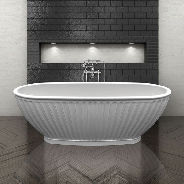 BC Designs Casini Double Ended Freestanding Bath 1690 x 735 BAB035 #4
