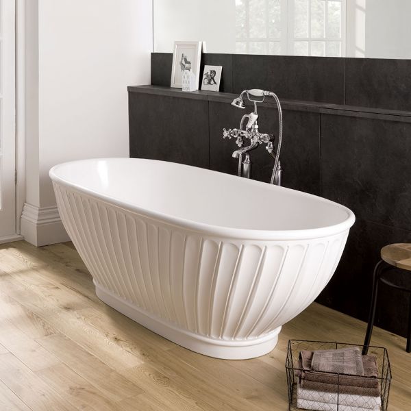 BC Designs Casini Double Ended Freestanding Bath 1690 x 735 BAB035 #5