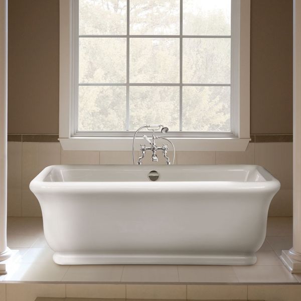 BC Designs Senator Double Ended Freestanding Bath 1800 x 850 BAB045 #5