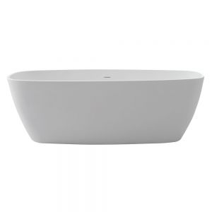 BC Designs Vive Matt White Double Ended Freestanding Bath 1610 x 750 BAB063