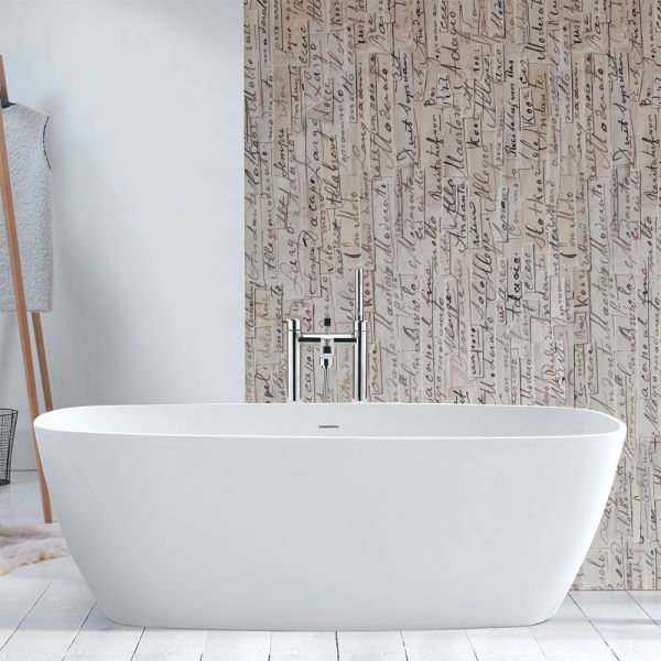 BC Designs Vive Double Ended Freestanding Bath 1610 x 750 BAB064 #4