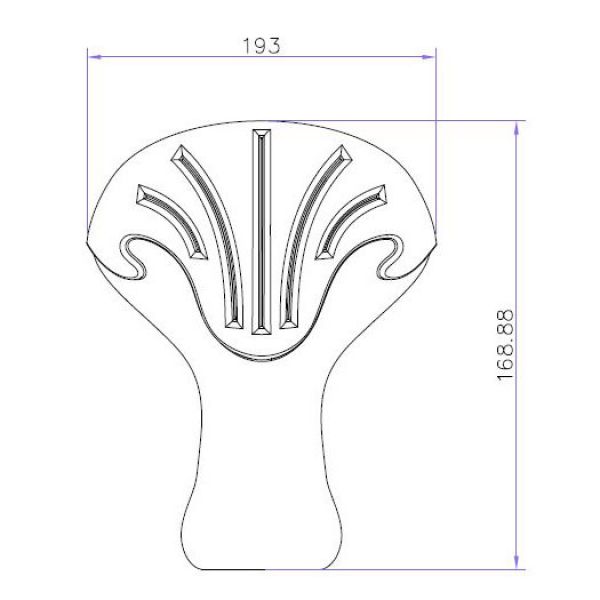 BC Designs Tye Traditional Single Ended Shower Bath 1500 x 750mm BAU055 #4