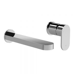 BC Designs Chelmsford Chrome Wall Mounted Basin Mixer Tap