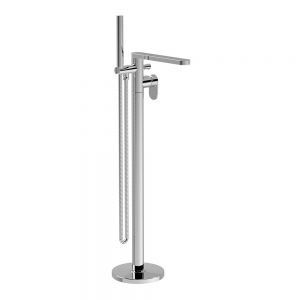 BC Designs Chelmsford Chrome Floor Standing Bath Shower Mixer Tap