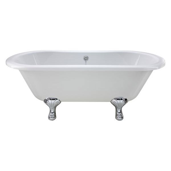 BC Designs Elmstead Freestanding Double Ended Roll Top Bath 1700 x 750mm BAU047