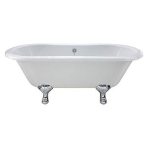 BC Designs Elmstead Freestanding Double Ended Roll Top Bath 1500 x 750mm BAU045