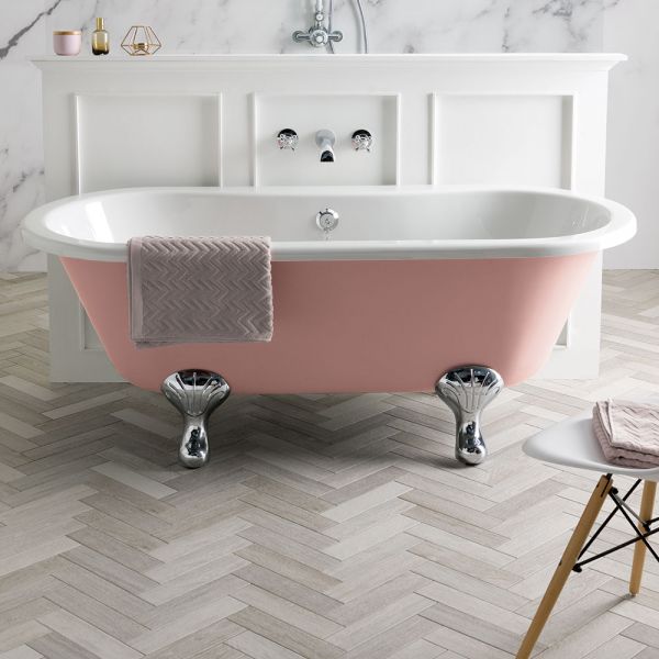 BC Designs Elmstead Freestanding Double Ended Roll Top Bath 1500 x 750mm BAU035 #2