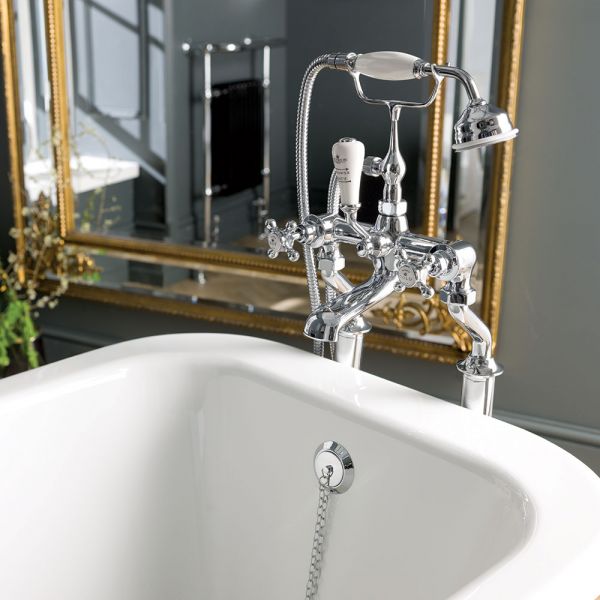 BC Designs Mistley Freestanding Single Ended Roll Top Bath 1700 x 750mm BAU057 #3