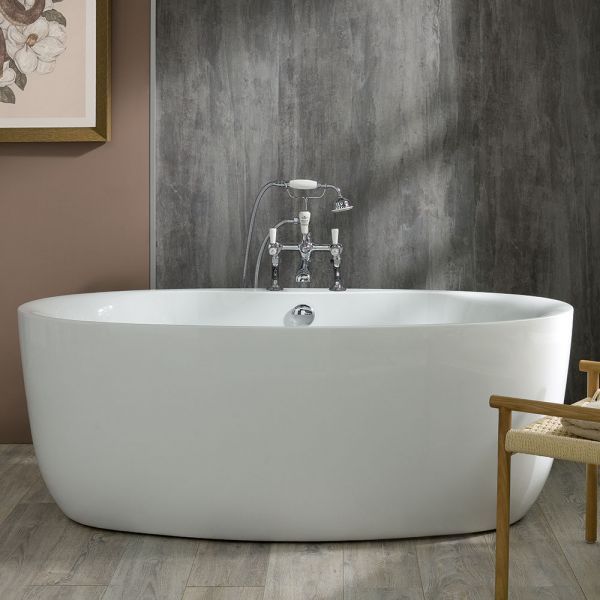 BC Designs Tamorina Double Ended Freestanding Bath 1700 x 800mm BAS002 #4