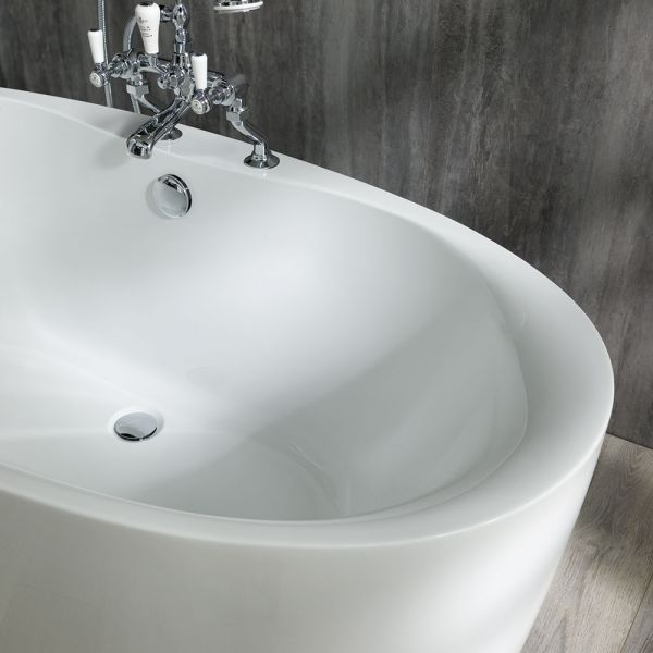 BC Designs Tamorina Double Ended Freestanding Bath 1700 x 800mm BAS002 #5