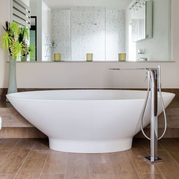 BC Designs Tasse Double Ended Freestanding Bath 1770 x 880 BAB010 #2