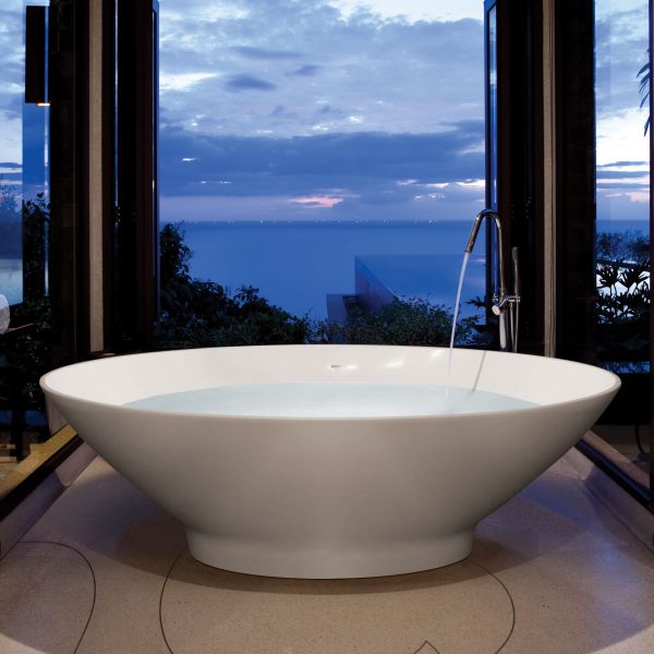 BC Designs Tasse Double Ended Freestanding Bath 1770 x 880 BAB010 #3