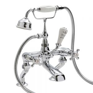 BC Designs Victrion Crosshead Chrome Bath Shower Mixer Tap