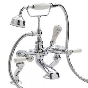 BC Designs Victrion Lever Chrome Bath Shower Mixer Tap