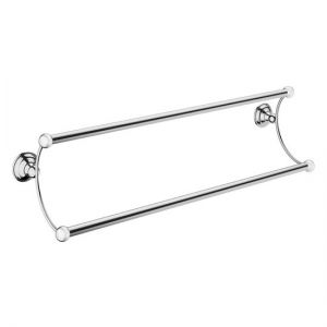 Crosswater Belgravia Chrome Double Towel Rail 600mm