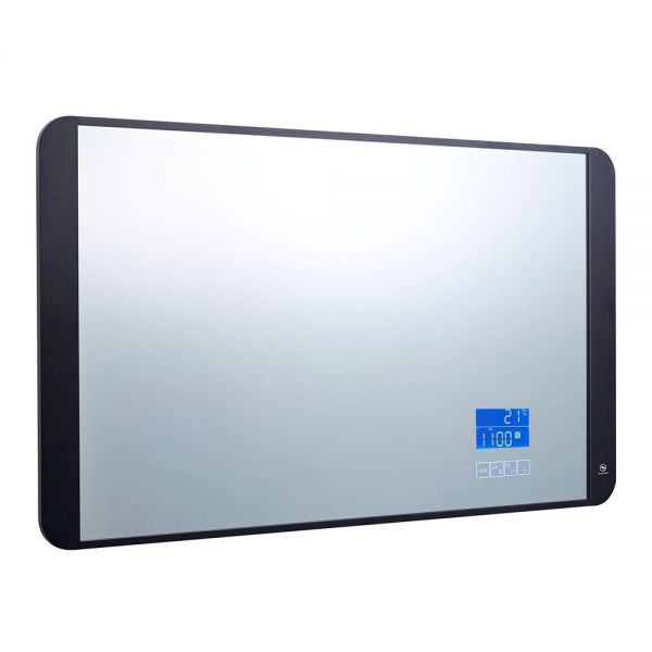JTP Digital Matt Black Rectangular LED Bluetooth Mirror 500 x 900mm #4