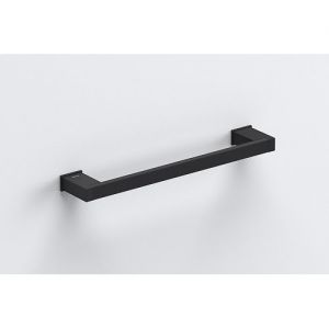Sonia S Cube Black 350mm Towel Rail