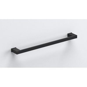 Sonia S Cube Black 500mm Towel Rail