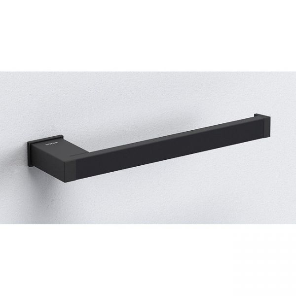 Sonia S Cube Black Open 200mm Towel Bar