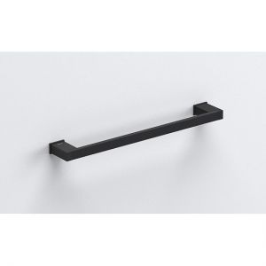 Sonia S Cube Black 420mm Towel Rail