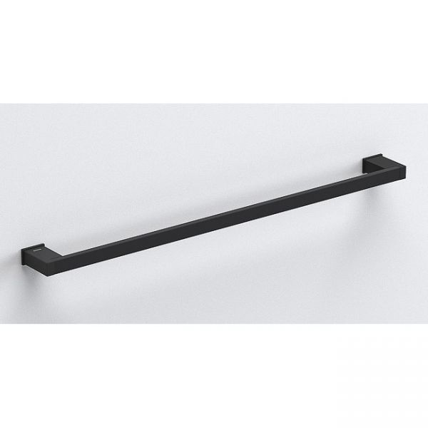 Sonia S Cube Black 800mm Towel Rail