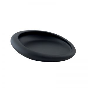 Gedy Iside Matt Black Freestanding Soap Dish