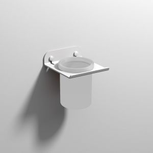 Sonia Quick Large Tumbler with White Fixings