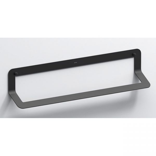 Sonia Quick Black 600mm Towel Rail